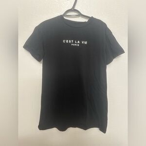 C’est La Vie Paris Long Women’s Shirt